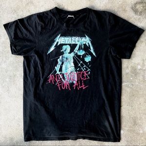 Metallica band tee